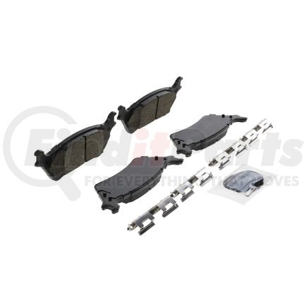 ZD1602 by WAGNER - QuickStop Ceramic Disc Brake Pad Set