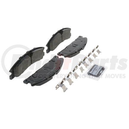 ZD1611B by WAGNER - QuickStop Ceramic Disc Brake Pad Set