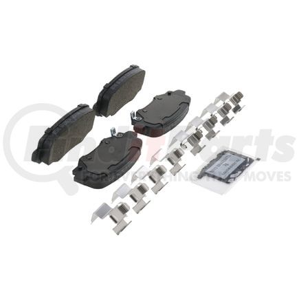 ZD1734 by WAGNER - QuickStop Ceramic Disc Brake Pad Set