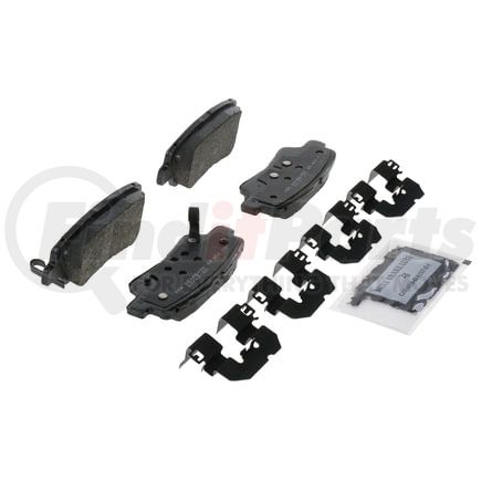 Wagner ZD1848 Disc Brake Pad Set Ceramic Brake Pads