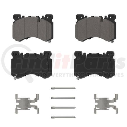 ZD2407A by WAGNER - QS Ceramic Brake Pads