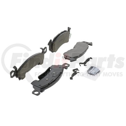 ZD52 by WAGNER - QuickStop Ceramic Disc Brake Pad Set