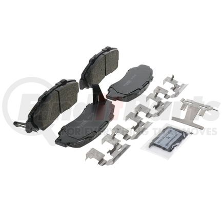 ZD503 by WAGNER - QuickStop Ceramic Disc Brake Pad Set