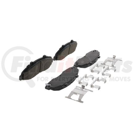 ZD679 by WAGNER - QuickStop Ceramic Disc Brake Pad Set