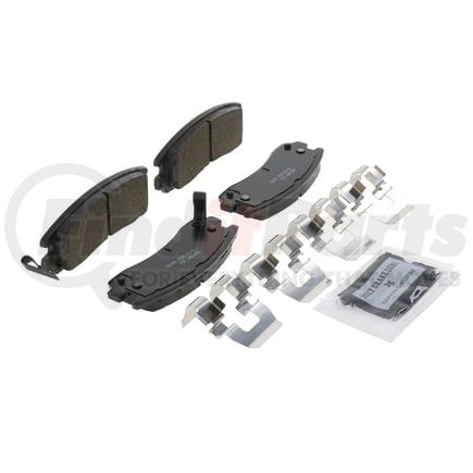 ZD698 by WAGNER - QuickStop Ceramic Disc Brake Pad Set