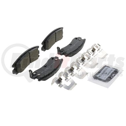 ZD714 by WAGNER - QuickStop Ceramic Disc Brake Pad Set