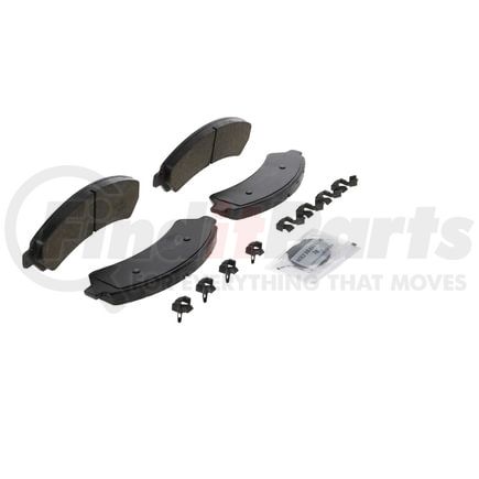 ZD726 by WAGNER - QuickStop Ceramic Disc Brake Pad Set