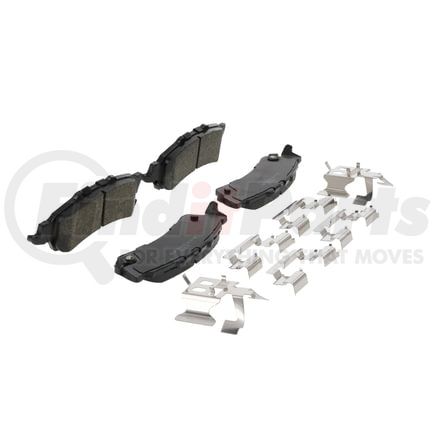 ZD792A by WAGNER - QuickStop Ceramic Disc Brake Pad Set