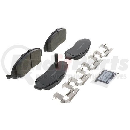 ZD787 by WAGNER - QuickStop Ceramic Disc Brake Pad Set