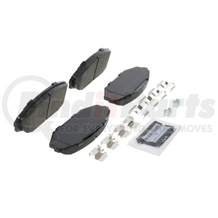 ZD793 by WAGNER - QuickStop Ceramic Disc Brake Pad Set