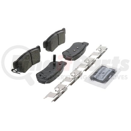 ZD813 by WAGNER - QuickStop Ceramic Disc Brake Pad Set