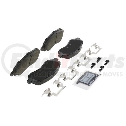 ZD866 by WAGNER - QuickStop Ceramic Disc Brake Pad Set