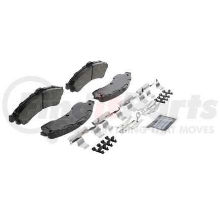 ZD882 by WAGNER - QuickStop Ceramic Disc Brake Pad Set