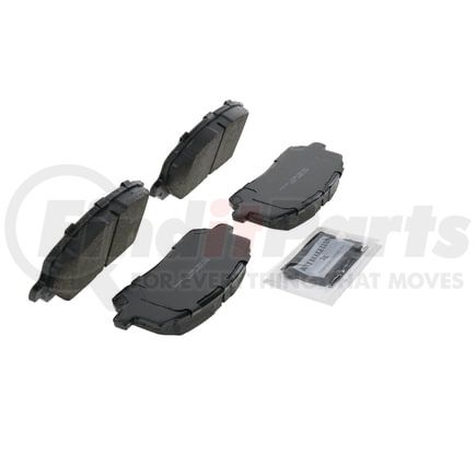 ZD884 by WAGNER - QuickStop Ceramic Disc Brake Pad Set