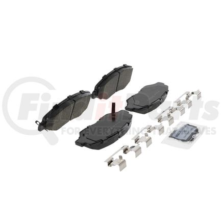 ZD914 by WAGNER - QuickStop Ceramic Disc Brake Pad Set