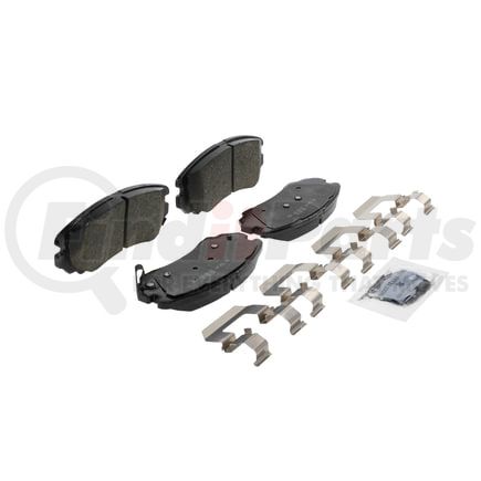 ZD924 by WAGNER - QuickStop Ceramic Disc Brake Pad Set