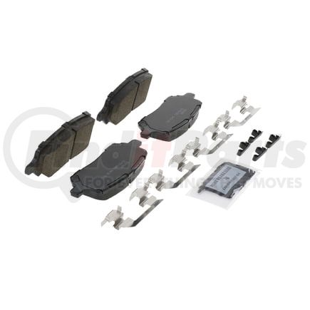 ZD956 by WAGNER - QuickStop Ceramic Disc Brake Pad Set