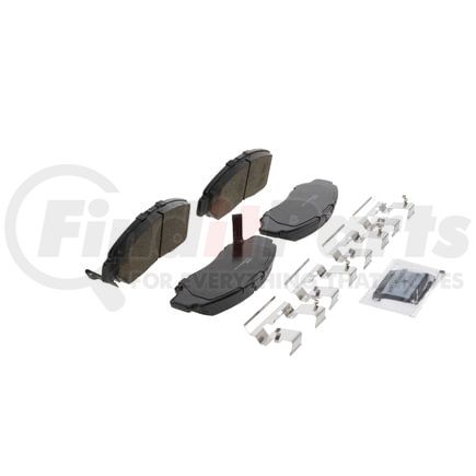 ZD959 by WAGNER - QuickStop Ceramic Disc Brake Pad Set