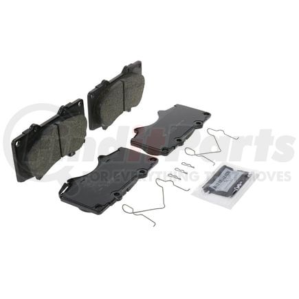 ZD976 by WAGNER - QuickStop Ceramic Disc Brake Pad Set