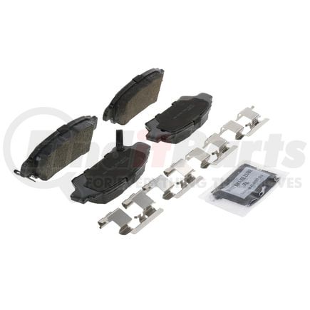 ZD995 by WAGNER - QuickStop Ceramic Disc Brake Pad Set