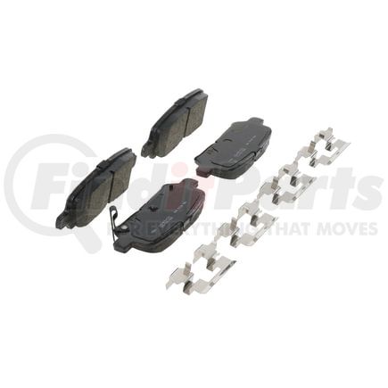 ZD999 by WAGNER - QuickStop Ceramic Disc Brake Pad Set