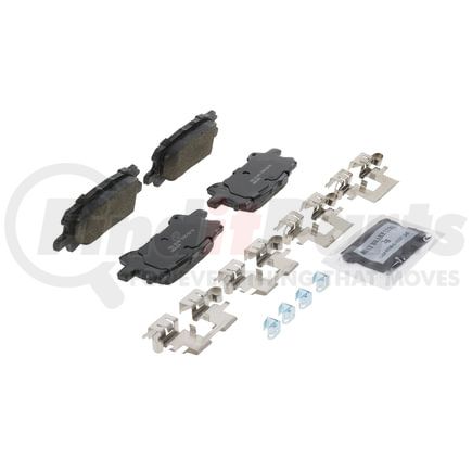 ZD996 by WAGNER - QuickStop Ceramic Disc Brake Pad Set