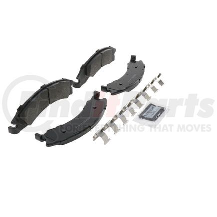 ZX1329 by WAGNER - QuickStop Semi-Metallic Disc Brake Pad Set