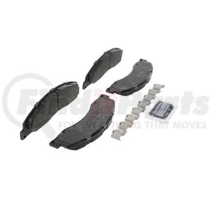 ZX1328 by WAGNER - QuickStop Semi-Metallic Disc Brake Pad Set