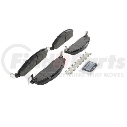 ZX1400 by WAGNER - QuickStop Semi-Metallic Disc Brake Pad Set