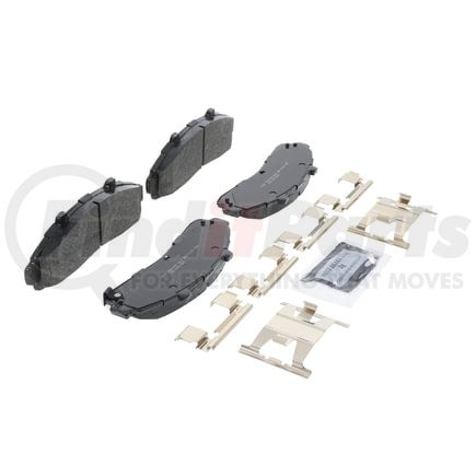 ZX652 by WAGNER - QuickStop Semi-Metallic Disc Brake Pad Set