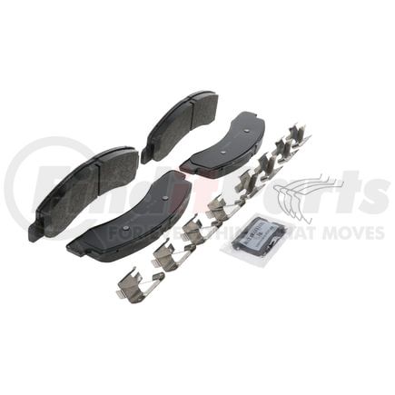 ZX756 by WAGNER - QuickStop Semi-Metallic Disc Brake Pad Set