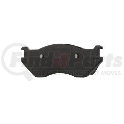 ZX966B by WAGNER - QuickStop Semi-Metallic Disc Brake Pad Set