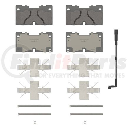 OEX2173 by WAGNER - OEX Ceramic Brake Pad