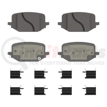 OEX2231 by WAGNER - OEX Ceramic Brake Pad