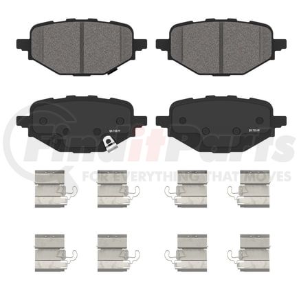 ZD2457 by WAGNER - QS Ceramic Brake Pads