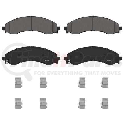 ZX2404 by WAGNER - QS Semi-Met Brake Pad