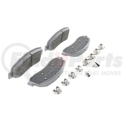 MX1069 by WAGNER - Wagner Brake ThermoQuiet MX1069 Semi-Metallic Disc Brake Pad Set