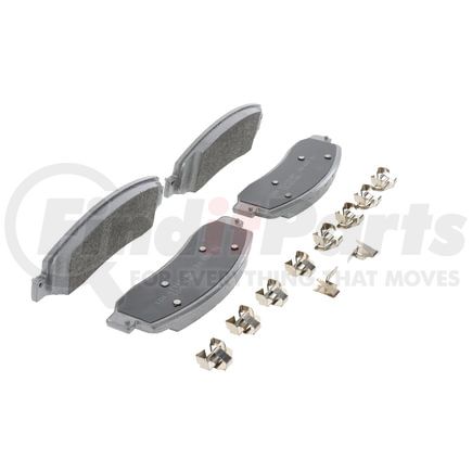 MX1333A by WAGNER - Wagner Brake ThermoQuiet MX1333A Semi-Metallic Disc Brake Pad Set