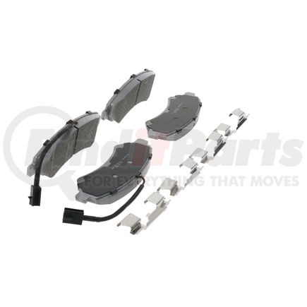 MX1540 by WAGNER - Wagner Brake ThermoQuiet MX1540 Semi-Metallic Disc Brake Pad Set