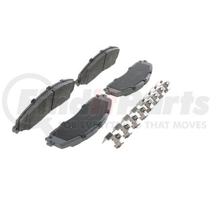 MX1680 by WAGNER - Wagner Brake ThermoQuiet MX1680 Semi-Metallic Disc Brake Pad Set