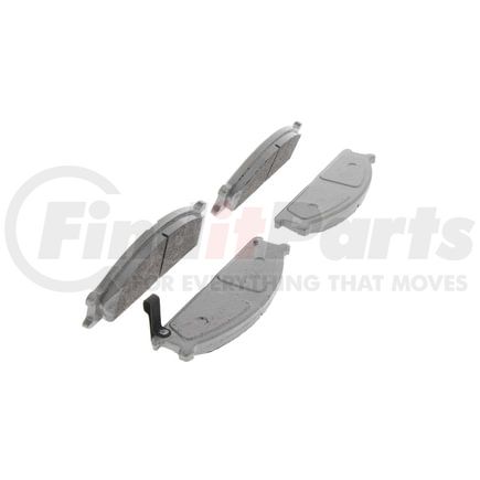 MX333 by WAGNER - Wagner Brake ThermoQuiet MX333 Semi-Metallic Disc Brake Pad Set