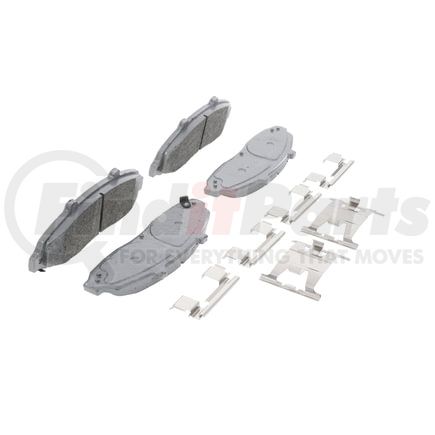 MX679 by WAGNER - Wagner Brake ThermoQuiet MX679 Semi-Metallic Disc Brake Pad Set