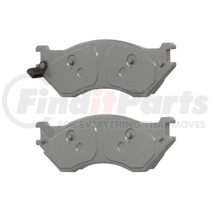 MX702 by WAGNER - Wagner Brake ThermoQuiet MX702 Semi-Metallic Disc Brake Pad Set