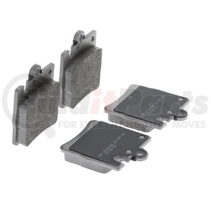 MX876 by WAGNER - Wagner Brake ThermoQuiet MX876 Semi-Metallic Disc Brake Pad Set