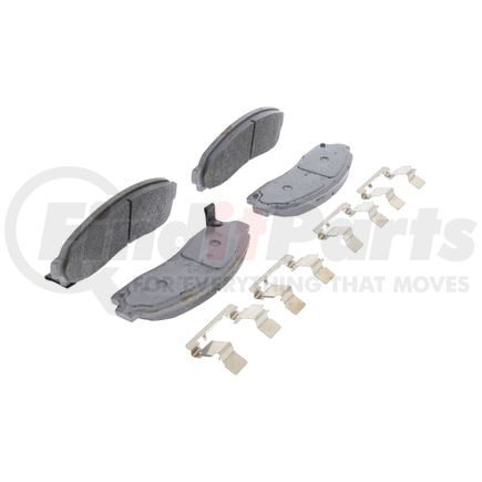 MX913 by WAGNER - Wagner Brake ThermoQuiet MX913 Semi-Metallic Disc Brake Pad Set