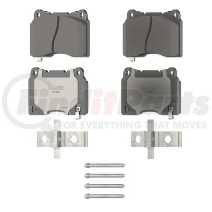 OEX1050A by WAGNER - OEX Ceramic Brake Pad