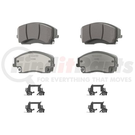 OEX1056B by WAGNER - OEX Ceramic Brake Pad