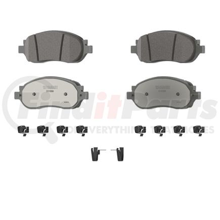 OEX1068M by WAGNER - OEX Semi-Met Brake Pad