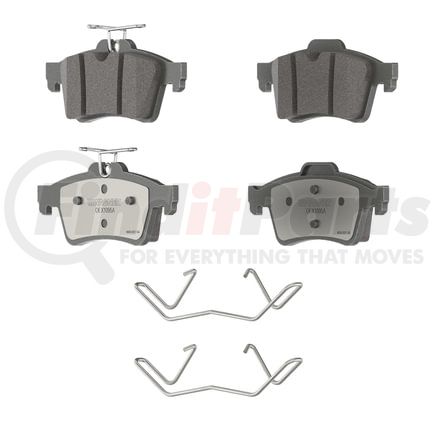 OEX1095A by WAGNER - OEX Ceramic Brake Pad