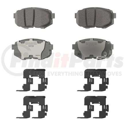 OEX1124 by WAGNER - OEX Ceramic Brake Pad